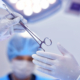 Close up image of a surgical instruments in an operation room